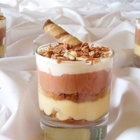 Vanilla & Chocolate Custard Trifle